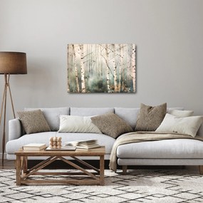 Tablou - Desenarea unui model de pădure (70x50 cm)