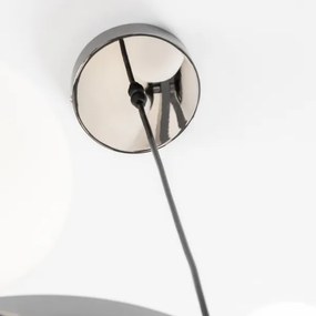 Brilagi - Lustră LED pe cablu MILLA, 15xG9/3W/230V, negru cromat/alb