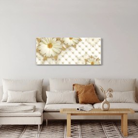 Tablou - Colaj auriu (120x50 cm)