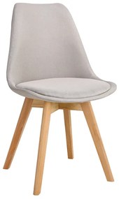 Scaun Bucatarie/Dining Viko Tapiterie Textila Bej