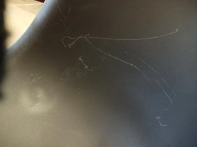 Reducere Scaun de masă OSAKA din plastic, antracit II. calitate