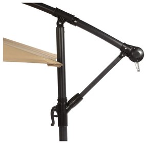 Umbrelă de soare bej fără suport ø 300 cm Happy Sun - Bonami Essentials