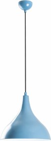 Lustra BITLIS, albastru, metal, 22x33-122 cm