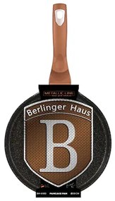 Tigaie pentru clatite 28 cm Rose Gold Berlinger Haus BH 6180
