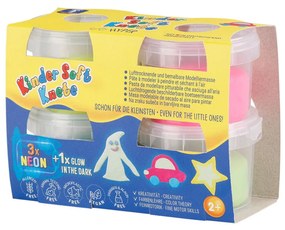 PLASTILINA NON-TOXICA KINDER - NEON - FEUCHTMANN (6280588)