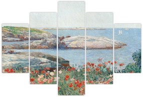 Tablou - Childe Hassam, Poppies,  Isles of Shoals, reproducere (150x105 cm)