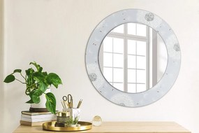 Oglinda cu decor rotunda Flori de păpădie