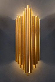 Aplica de perete design mimimalist Tub auriu