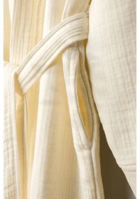 Halat crem L/XL din muselină Kimono – Foutastic