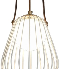 Lampă de perete MEMORY 1xG9/4W/230V albă/maro Klausen 111098