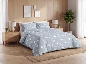 Lenjerie de pat flanel MILOU gri Dimensiune lenjerie de pat: 2 ks 60 x 70 cm | 240 x 200 cm