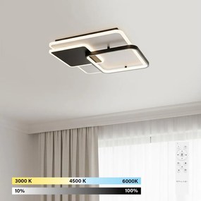 Brilagi - Plafonieră LED dimmabilă FLARE LED/64W/230V 3000-6000K + telecomandă