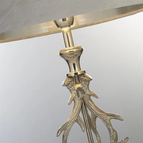 Veioza/Lampa de masa design lux elegant Belle argintiu/gri