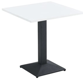 Masă de sufragerie Rahola 1 (alb + negru) (pentru 2 persoane). 1116486