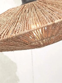 Plafoniera eco din iuta Iguazu S disc 40cm, natur