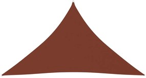 Parasolar, caramiziu, 5x5x6 m, tesatura oxford, triunghiular Terracota, 5 x 5 x 6 m