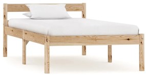 vidaXL Cadru de pat, 100 x 200 cm, lemn masiv de pin