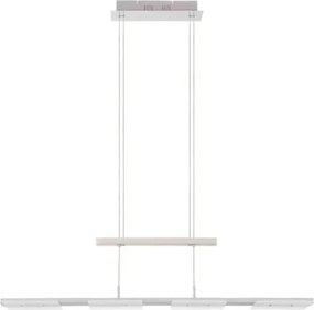 Eglo 54992 - Lustră suspendată LED dimabilă pe cablu, 4xLED/4,5W/230V, crom mat