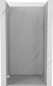 Mexen Lunar-B ușă de duș batantă stânga 80 cm, transparentă, crom - 832-080-000-01-00-L