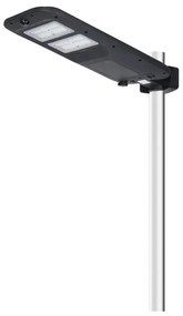 Lampă LED stradală solară cu senzor Aigostar LED/18W/4V 7500mAh IP65 + telecomandă