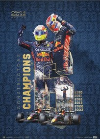 Imprimare de artă Oracle Red Bull Racing - F1® World Constructors' Champions - 2023, Automobilist