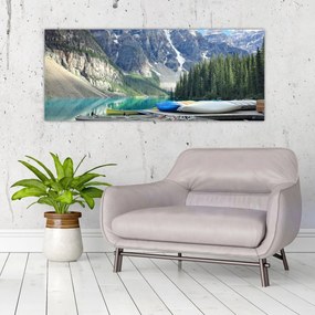 Tablou - Moraine Lake (120x50 cm)