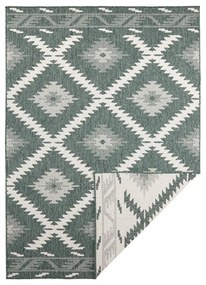 Covor adecvat pentru exterior NORTHRUGS Twin, 230 x 160 cm, verde-crem