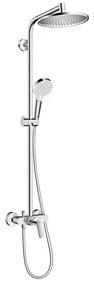 Set de dus, Hansgrohe, Crometta S 240 1 jet, cu baterie de dus, crom