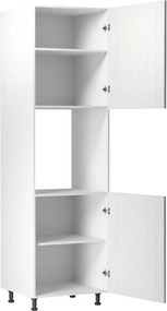 Dulap pentru alimente D60P, alb/pin Andersen, dreapta, PROVENCE