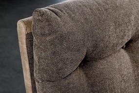 Bancheta moderna BIG GEORGE 160cm maro taupe