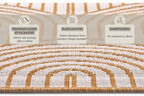 Covor de exterior galben ocru 240x330 cm Pangli Ochre – Hanse Home