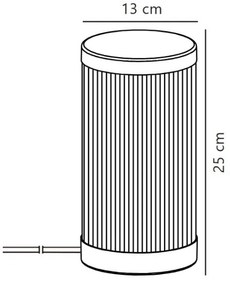 Lampă de masă de exterior Nordlux COUPAR 1xE27/25W/230V negru