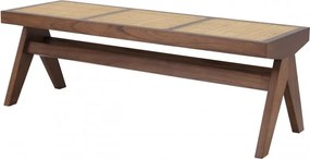 Banca design vintage LUX Arnaud, lemn maro 113480 HZ