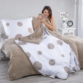 decoDoma Set matlasat cu blăniţă Dual Feel ESTELLA 3 buc