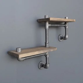 Etajeră de perete BORURAF 30x55 cm molid