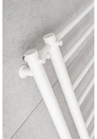 P.M.H. T2W - Radiator de baie tip scară THEIA, 352W, 154 cm, montaj pe partea dreaptă, alb