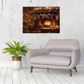 Tablou - Atmosfera de Crăciun (70x50 cm)