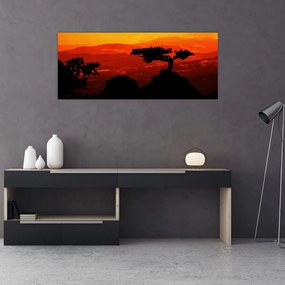 Tablou -Apus de soare (120x50 cm)