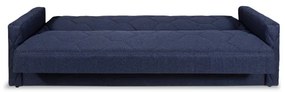 Canapea Extensibila Click-Clack Mariana Matlasat Malmo 79, Albastru, 216 X 86 Cm