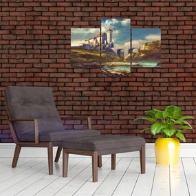 Tablou - Castelul medieval (90x60 cm)