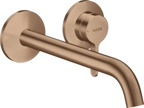 Baterie lavoar incastrata red gold periat Hansgrohe Axor One Red gold periat