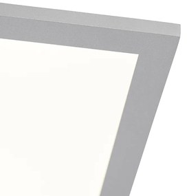 Plafoniera din oțel 120 cm incluzând LED cu telecomandă - Liv