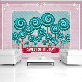 Fototapet - Sweet Pin Up Lollies (152,5x104 cm)