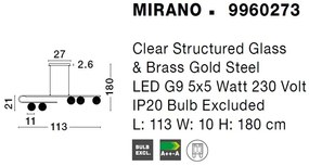 Lustra moderna design deosebit MIRANO