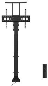 Suport de podea pentru televizor MK FLORIA MKF-19DM648 37-65" negru + telecomandă