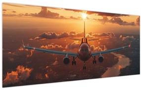 Tablou - Avion de transport (120x50 cm)
