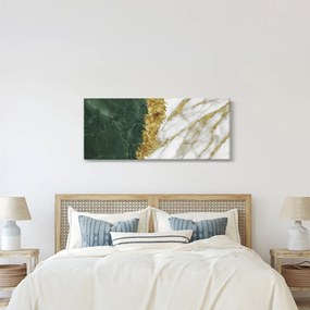 Tablou - Marmură verde N⁰1 (120x50 cm)
