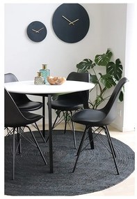 Scaune de dining negre 2 buc. Oslo – House Nordic