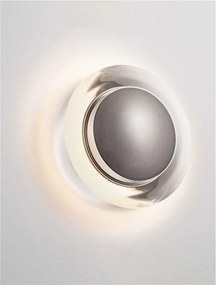 Aplica LED design decorativ AIRIDA Black Nickel