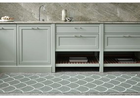 Covor pentru exterior și interior verde 70x50 cm Kotte Army Sage – Pappelina